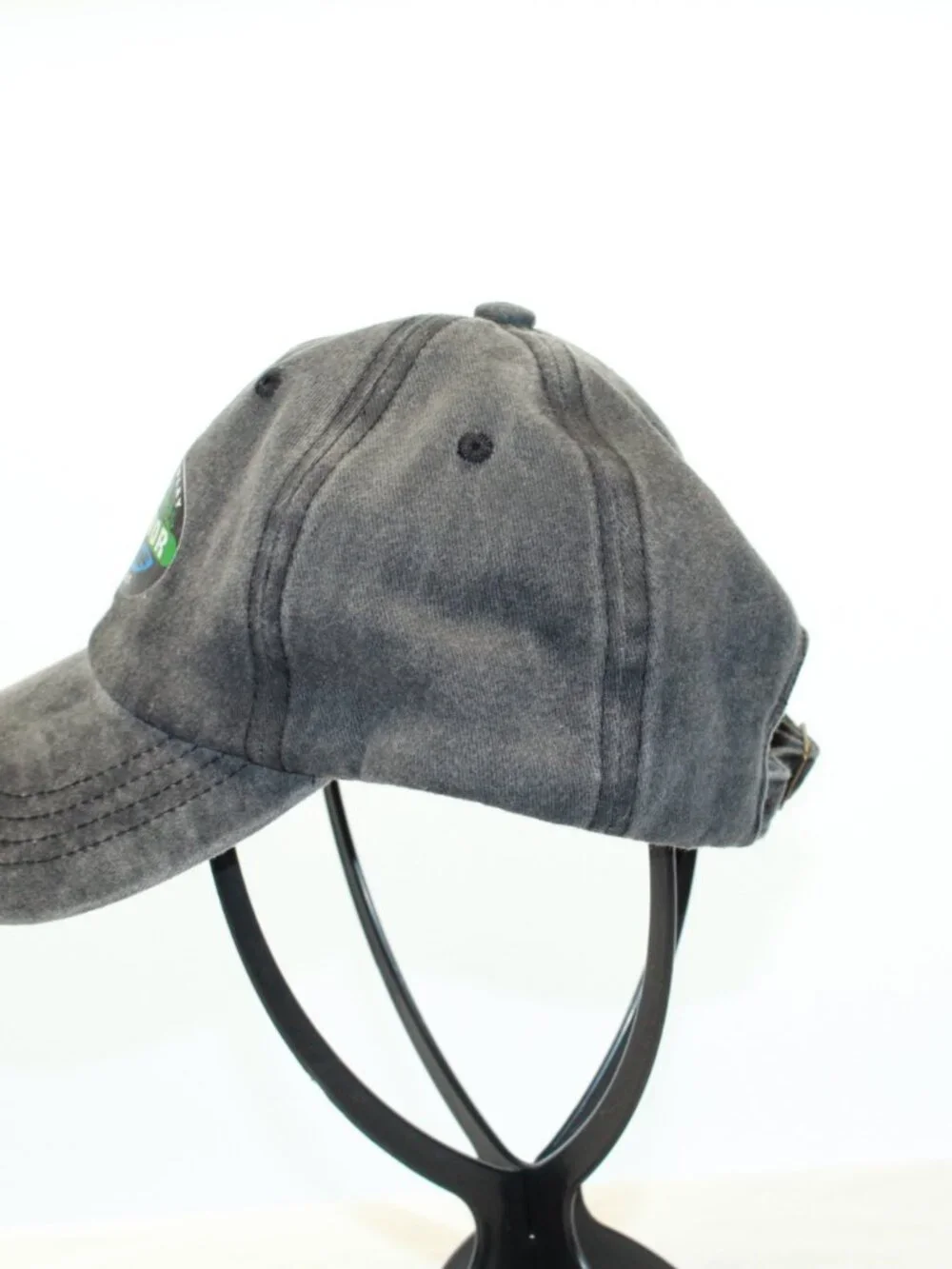 Survivor Distressed Black 100% Cotton Baseball Hat - Outwit-Outplay-Outlast